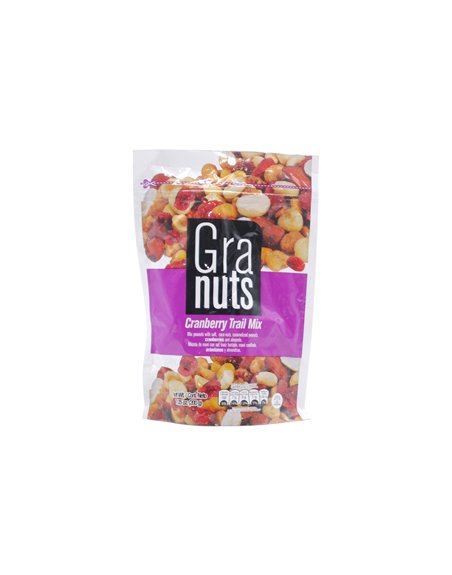 33015 - Granust. Cranberry Mix Nuts  - 7.05oz. (Case Of 18) - Box:  - Loc: Q1