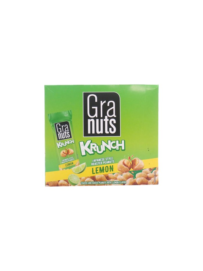 33023 - Granust. Krunch Lemon  - 12ct/1.06oz. (Case Of 48) - Box:  - Loc: Q1