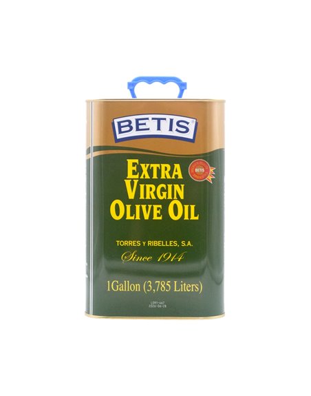 33118 - Betis Extra Virgin Olive Oil (Spain) - 1 Gallon. (Case of 12) - Box:  - Loc: G10