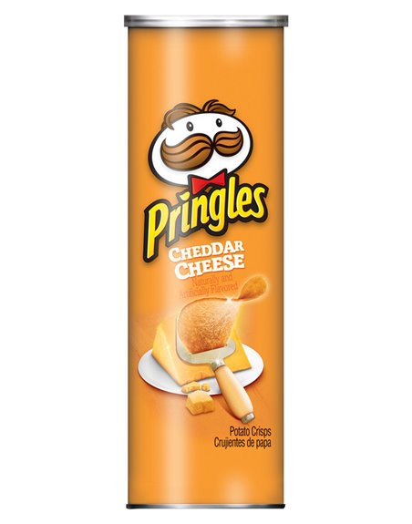 10287 - Pringles Cheddar Cheese - 5.5 oz. (14 Pack) - Box:  - Loc: N4