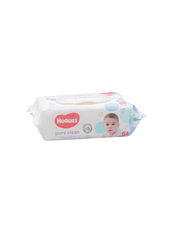33205 - Huggies Baby Wipes, Pure Clean - 64ct. (Case of 12). 32548 - Box:  - Loc: 52F