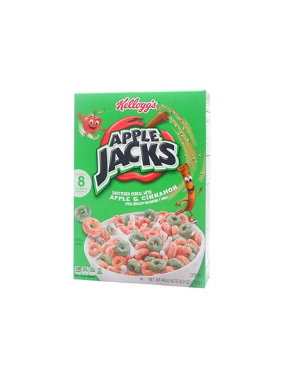 33211 - Kellogg's Apple Jacks - 8.9 oz. (Case of 18) - Box:  - Loc: R2