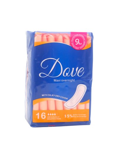 33218 - Douve Maxi Overnight. Size 4 - 16's ( Case of 12) - Box:  - Loc: D6