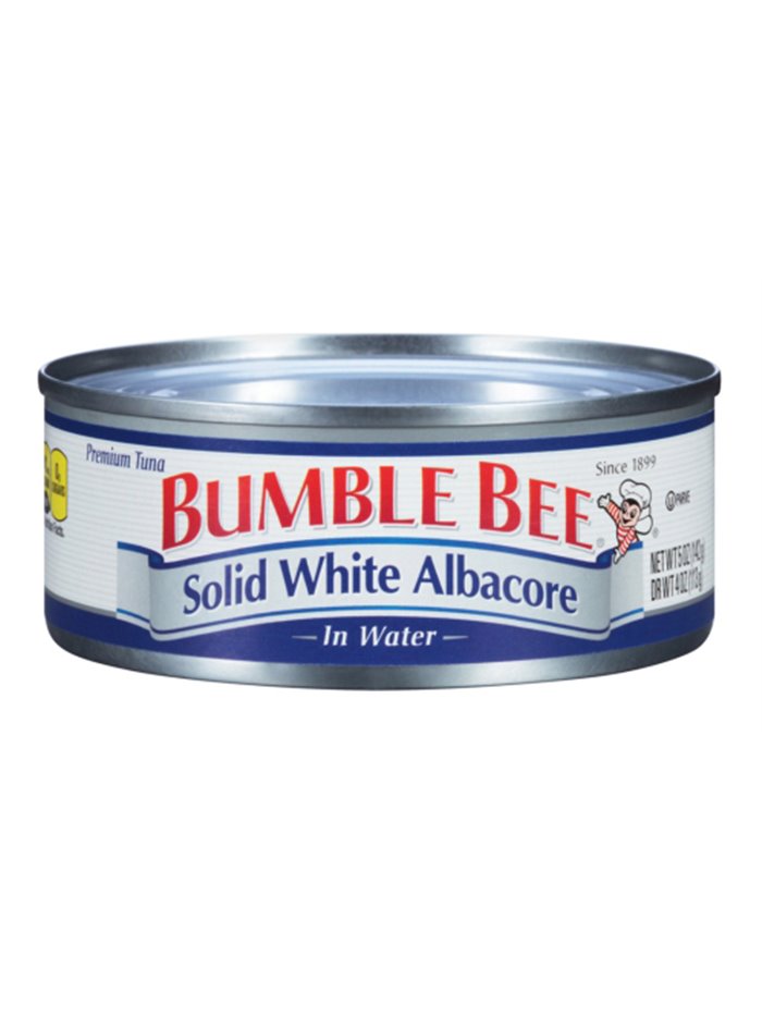 10369 - Bumble Bee Solid White Tuna in Water - 5 oz (Case of 48) - Box:  - Loc: M4