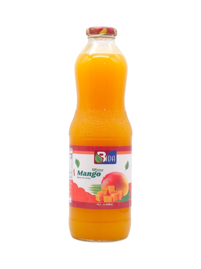 33312 - Bida Nectar Mango Juice, 32 fl oz - 6 Pack - Box:  - Loc: D5
