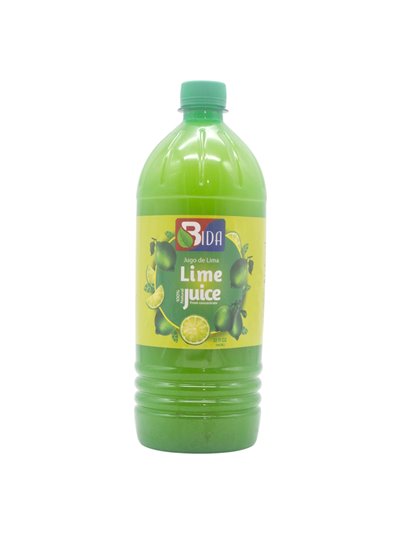 33319 - Bida 100% Nanutal Lime Juice - 32 fl. oz. (Case of 12) - Box:  - Loc: R11