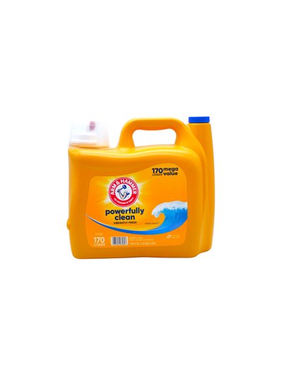 33330 - ARM & Hammer Liquid Detergent, Powerfully Clean. (Clean Burst) - 170 fl. oz. (Case of 2) - Box:  - Loc: C6