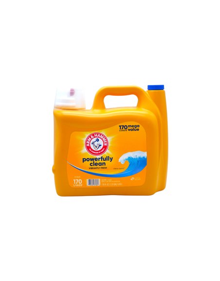 33330 - ARM & Hammer Liquid Detergent, Powerfully Clean. (Clean Burst) - 170 fl. oz. (Case of 2) - Box:  - Loc: C6