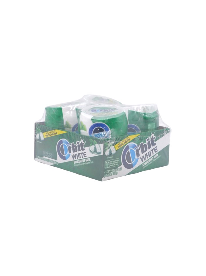 33359 - Orbit Gum White Spearmint, Spearmint - 4/40pcs - Box:  - Loc: N2