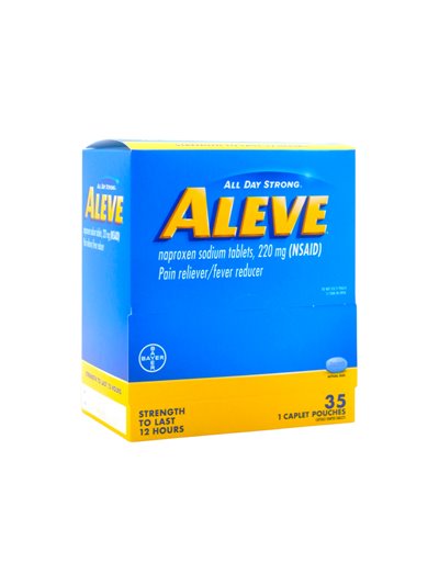 33462 - Aleve 220mg Loose - 35 ct - Box:  - Loc: K3