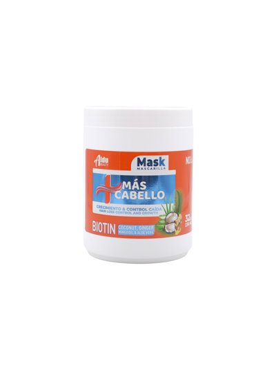 33474 - Aldu Biotin Mascarilla (Mask) (Ginger, Coconut, Aloe Vera, and Minoxidil) - 32 fl. oz. (Case of 12) - Box:  - Loc: I2