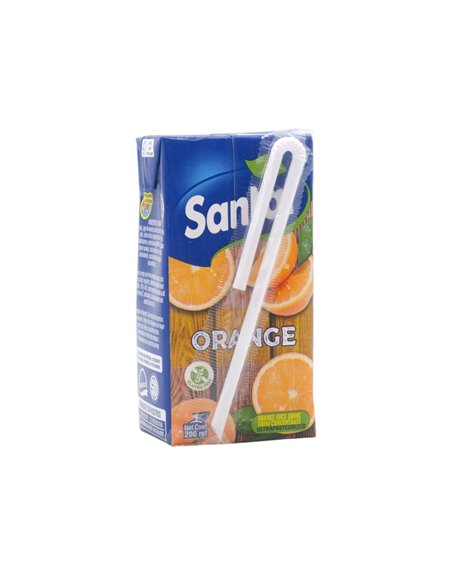 33494 - Santal Juice Orange - 6.76 fl. oz. (Pack of 24) - Box:  - Loc: F4