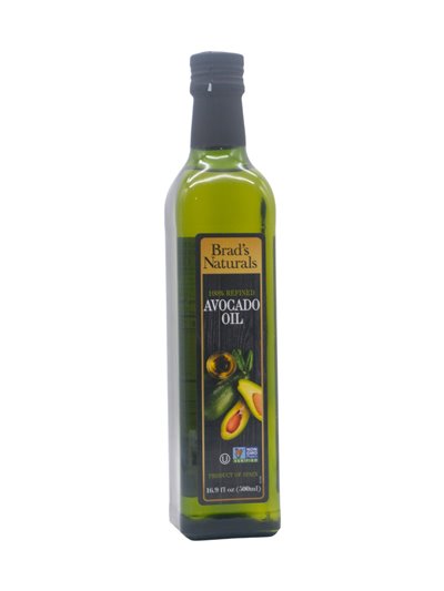 33574 - Brad's Naturals. Avocado Oil - 16.9 fl. oz. (Case of 12) - Box:  - Loc: G10