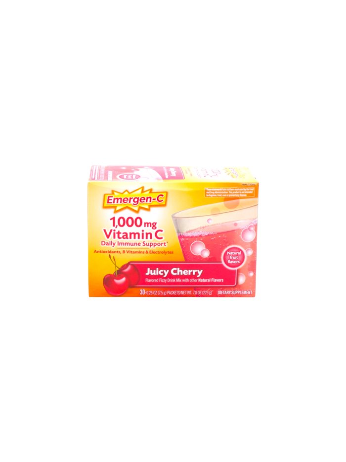 33583 - Emergen-C Vitamin C, Cherry - 30 Bags - Box:  - Loc: N1