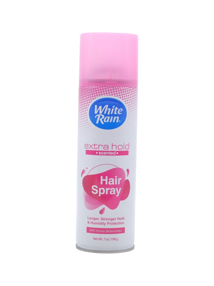 33587 - White Rain Hair Spray. Extra Hold (Scented) - 7 oz.  (Case of 12) - Box:  - Loc: K9