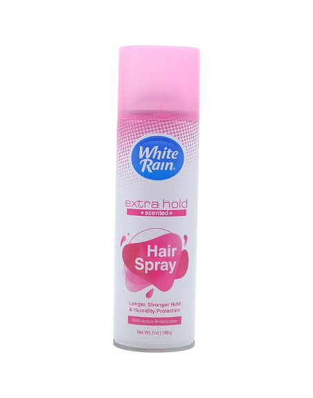 33587 - White Rain Hair Spray. Extra Hold (Scented) - 7 oz.  (Case of 12) - Box:  - Loc: K9