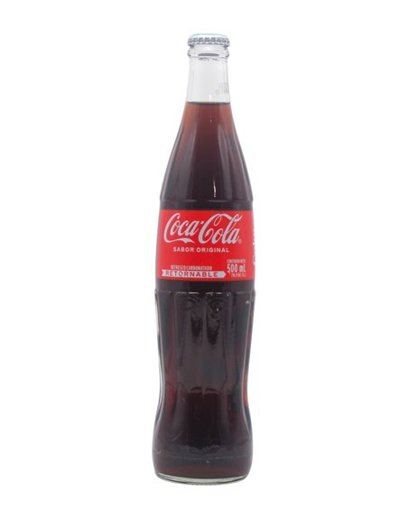 33588 - Coca-Cola. Cristal - 16.9 fl. oz (500ml). ( 24 Cristal ) - Box:  - Loc: D7