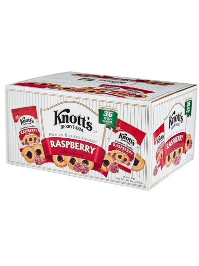 10913 - Knott's Raspberry Shortbread - 36 Pack - Box:  - Loc: N4