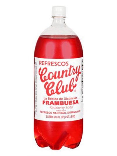 10973 - Country Club Frambuesa - 2 Lt (8 Pack) - Box:  - Loc: E9