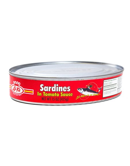 10997 - Sardines in Tomato Sauce - 15 oz. - Box:  - Loc: H7