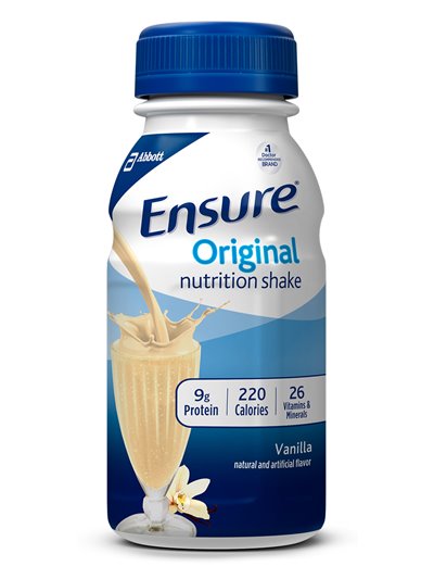 11048 - Ensure Vanilla, 8 fl. oz. - (Case of 24) - Box:  - Loc: F1