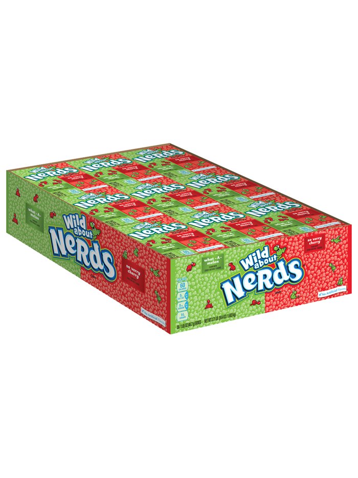 11195 - Nerds Wild About Cherry / Watermelon - 36ct - Box:  - Loc: L10