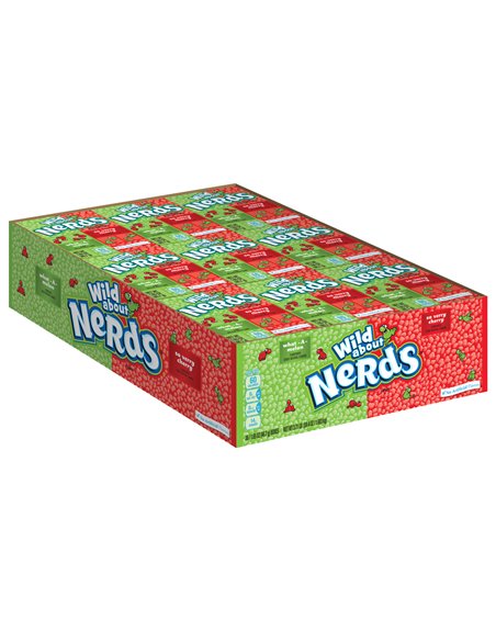 11195 - Nerds Wild About Cherry / Watermelon - 36ct - Box:  - Loc: L10