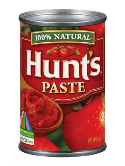 11341 - Hunt's Tomato Paste - 6oz. (Case of 24) - Box:  - Loc: H9