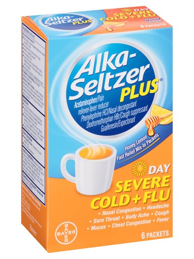 11435 - Alka - Seltzer Plus Day Tea - 6ct - Box:  - Loc: K1