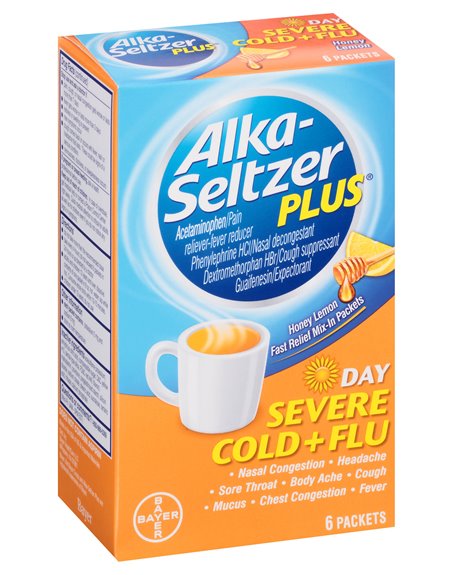 11435 - Alka - Seltzer Plus Day Tea - 6ct - Box:  - Loc: K1
