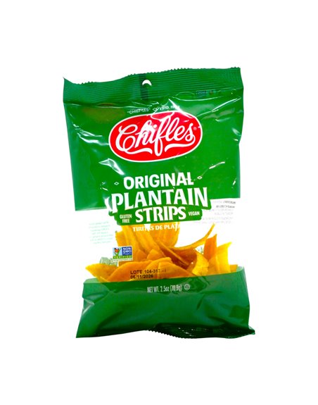 33979 - Chifles Plantain Chips (Platanitos), 2.5 oz. - Box:  - Loc: N10