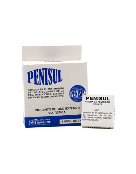 34072 - Penisul Pomada. 12ct - 7gr. (Case of 30) - Box:  - Loc: N0