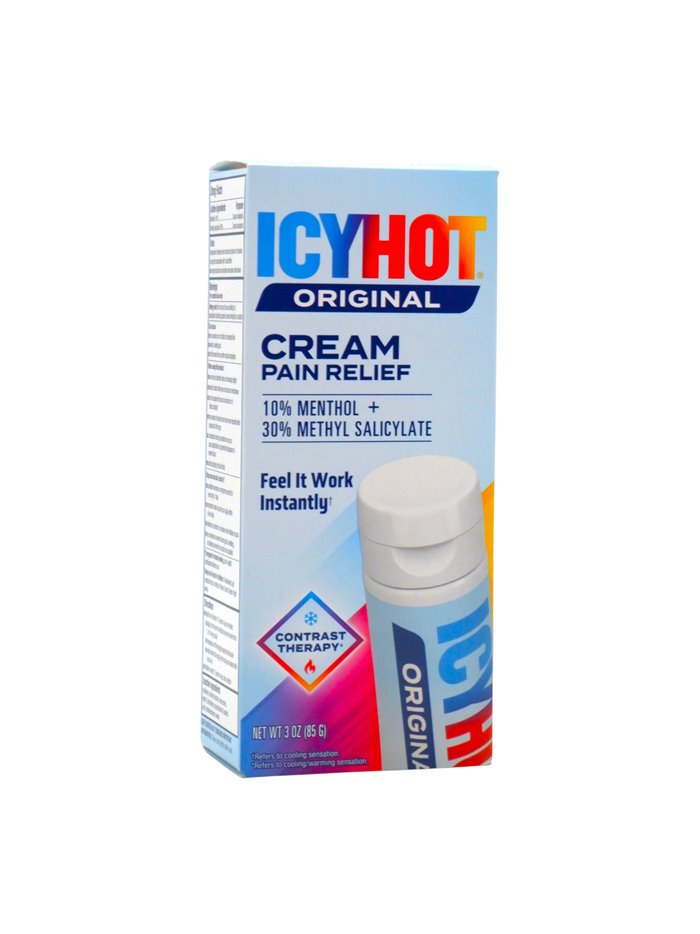 34076 - Icy Hot Pain Relief Cream - 3 oz. - Box:  - Loc: K1