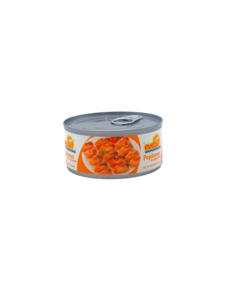 34084 - Eveba Pepitones In Spicy Sauce - 2.4 oz. (24 Cans) - Box:  - Loc: E12