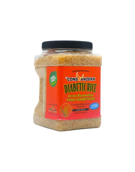 34238 - La Constanzera (Diabetic/Diabetico) Brown Rice - 5 lb. ( 3.5lb. ) - Box:  - Loc: H1