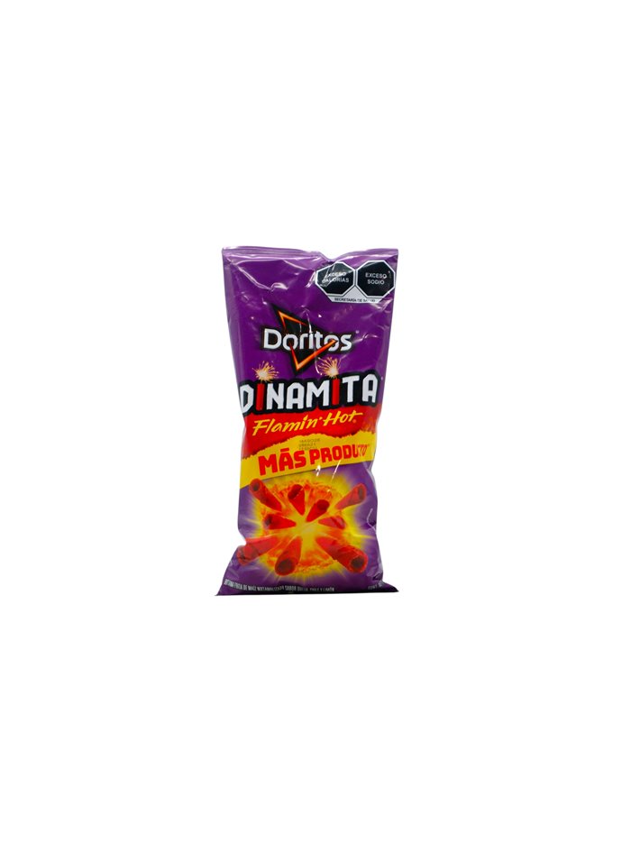 34283 - Doritos Dinamita. Flaming Hot.  222g - Box:  - Loc: 