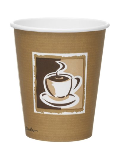 11882 - Paper Coffee Cups, 12 oz. - 1000 ct - Box:  - Loc: R5