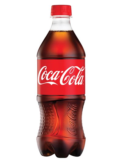 11975 - Coke ( Coca-Cola ) - 20 fl. oz. ( 24 Bottles ). (Case of 24) - Box:  - Loc: D5