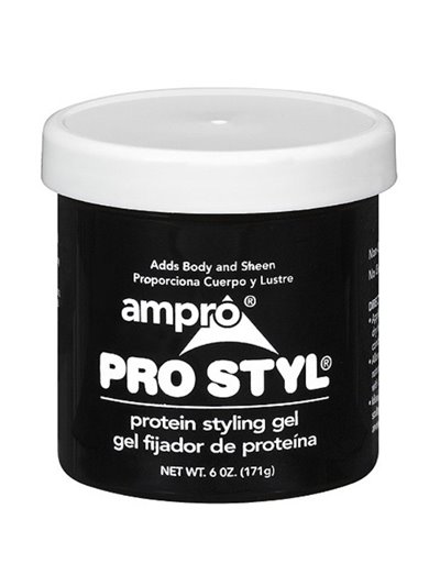 12130 - Ampro Pro Styl Gel ( Black ) - 6 oz. - Box:  - Loc: K12
