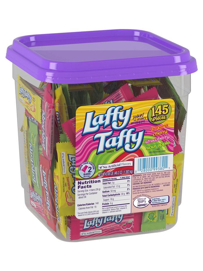 12144 - Laffy Taffy Assorted - 145ct - Box:  - Loc: L9