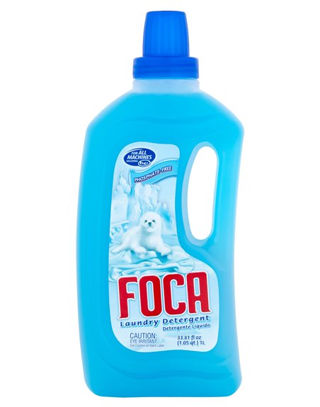 12264 - Foca Laundry Detergent Liquid - 33.8 fl. oz. (Case of 12) - Box:  - Loc: B5