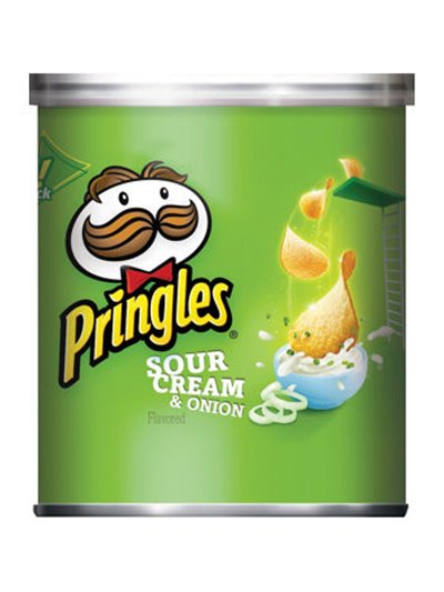12287 - Pringles Sour Cream & Onion - 1.4 oz. (12 Pack) - Box:  - Loc: N4