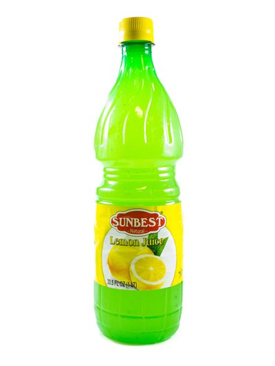 12358 - Lemon Juice - 32 fl. oz. (Case of 12) - Box:  - Loc: R11
