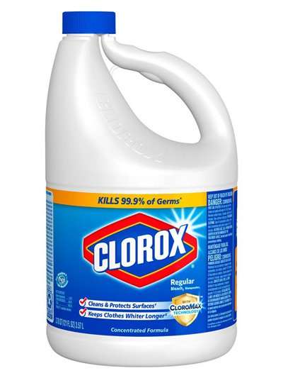 12469 - Clorox Bleach - 121 fl. oz. (Case of 3) - Box:  - Loc: B6