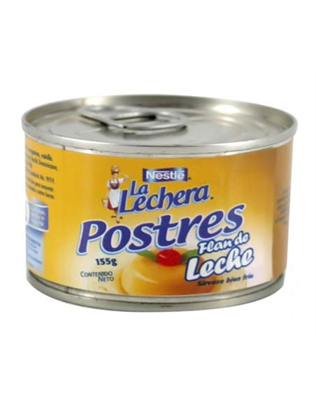 13186 - Nestle La Lechera Flan De Leche, 155g (Case of 96) - Box:  - Loc: K1-1