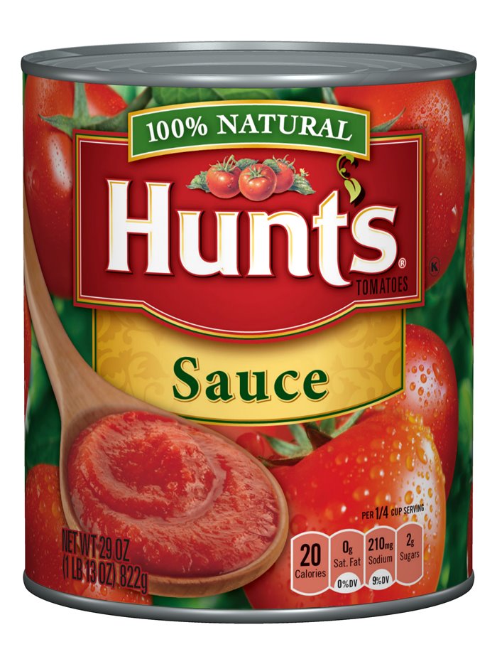 13342 - Hunt's Tomato Sauce - 29oz. (Case of 12) - Box:  - Loc: H9
