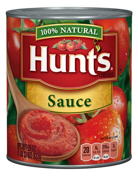 13342 - Hunt's Tomato Sauce - 29oz. (Case of 12) - Box:  - Loc: H9