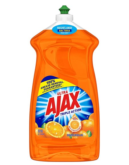 13393 - Ajax Dish Soap, Orange - 52 fl. oz. (Case of 6) - Box:  - Loc: H5
