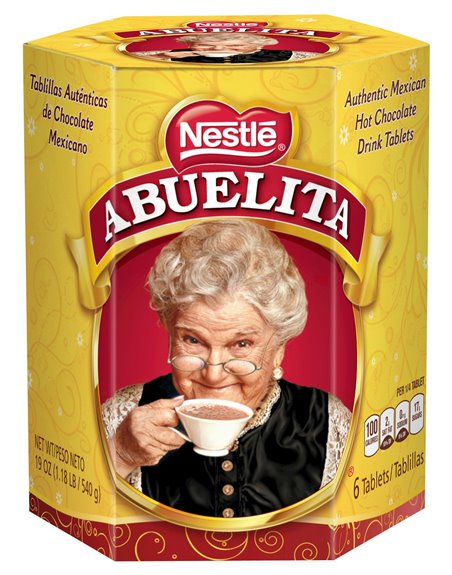 13401 - Nestle Abuelita Chocolate - 19 oz (Case of 12) - Box:  - Loc: C.J.2