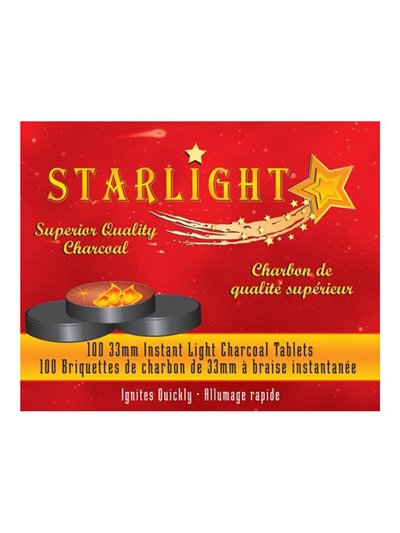 13622 - Starlight Charcoal (Red) - 100/33mm - Box:  - Loc: P0